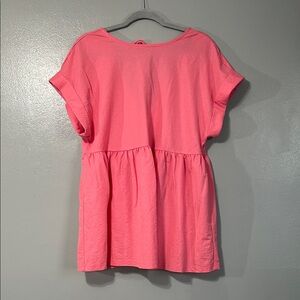 Primark pink baby doll top